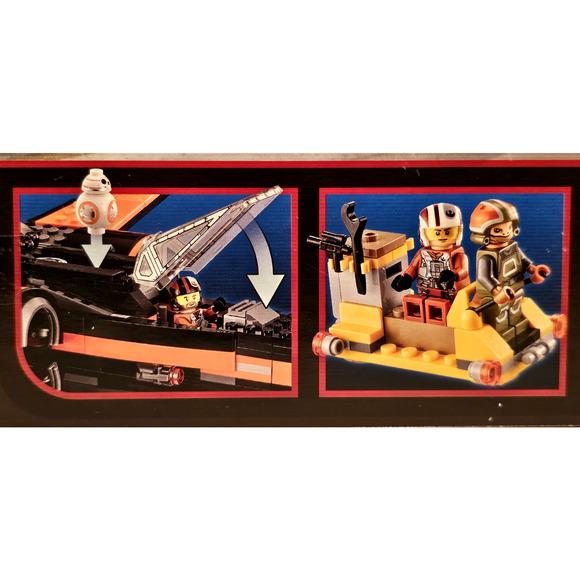 POE'S X-WING FIGHTER Star Wars LEGO Set #75102 NEW Sealed RETIRED Unopened - Picture 13 of 16